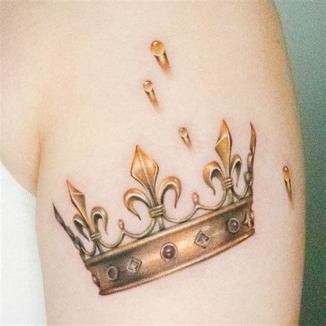 crown tattoo|More.